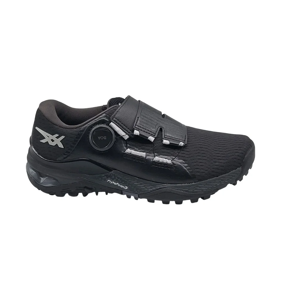 ASICS Gel Kayano‎ Ace BOA Men 6.5 Black Spikeless Golf Shoes Sneaker 1111A227